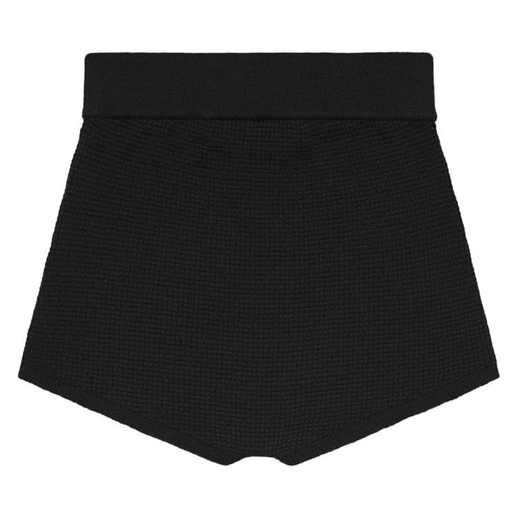 Fear of God Essentials Waffle Boy Shorts Black
