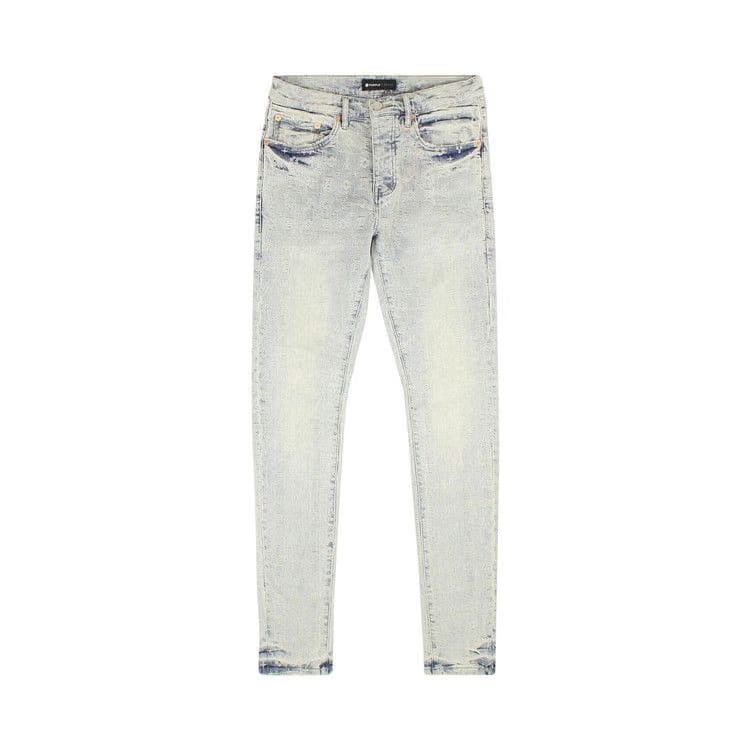 PURPLE BRAND Jacquard Monogram Jeans Superlight Indigo