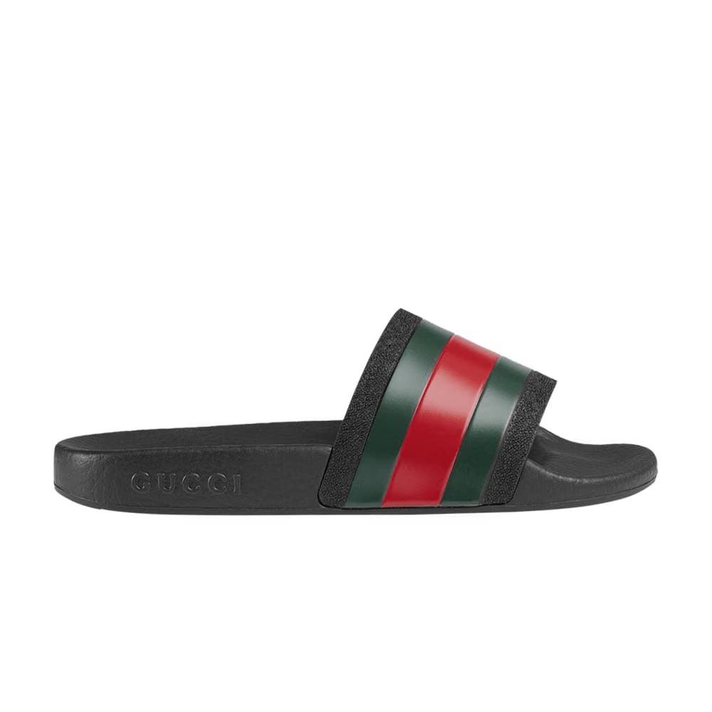 Gucci Pursuit '72 Rubber Slide Kids Black