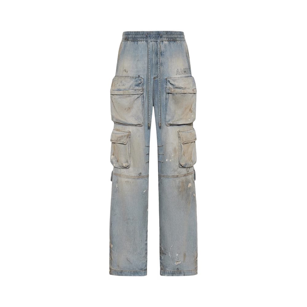 Amiri Cargo Jean Perfect Antique Indigo