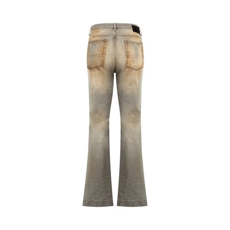 Amiri MX1 Straight Flare Jean Rust Indigo
