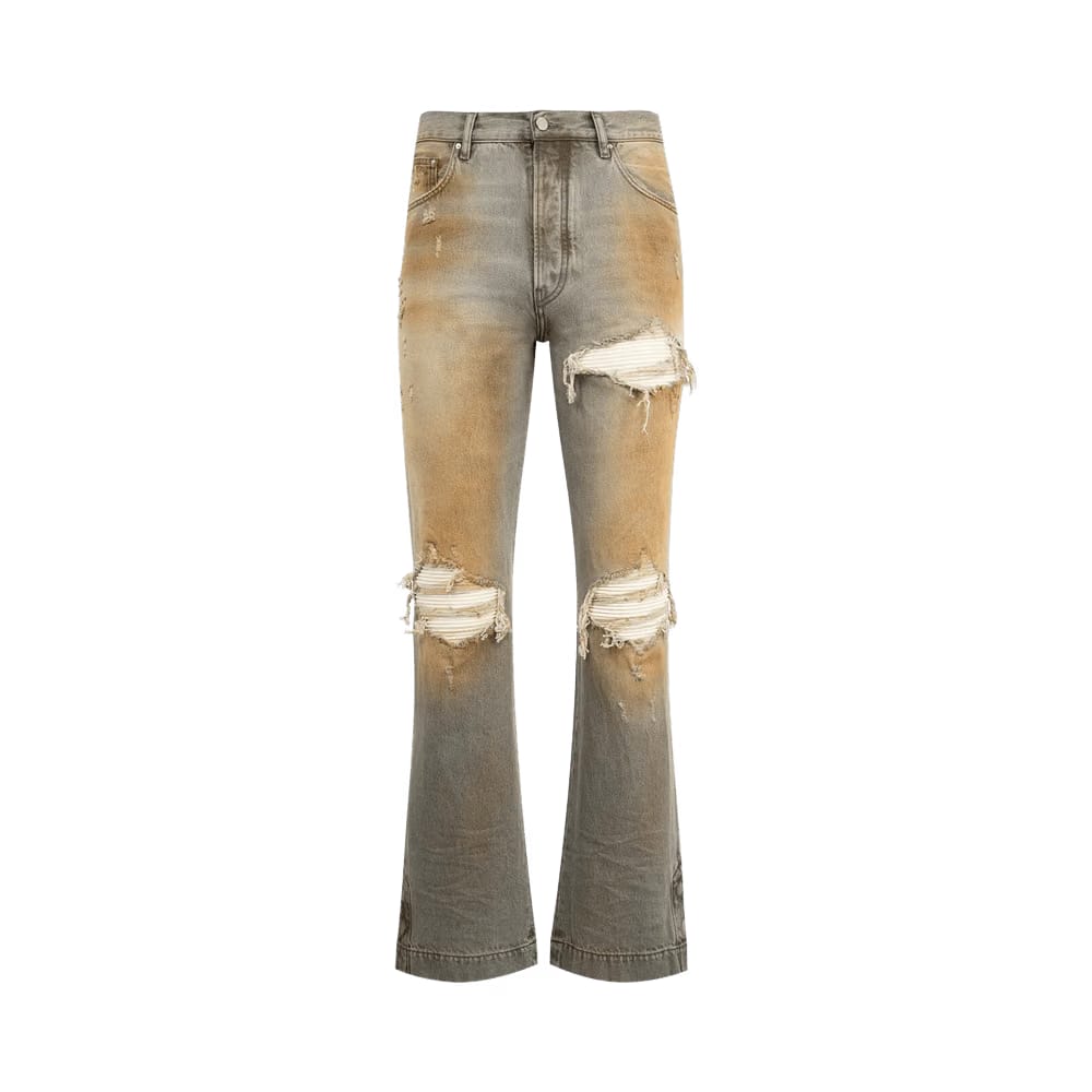 Amiri MX1 Straight Flare Jean Rust Indigo