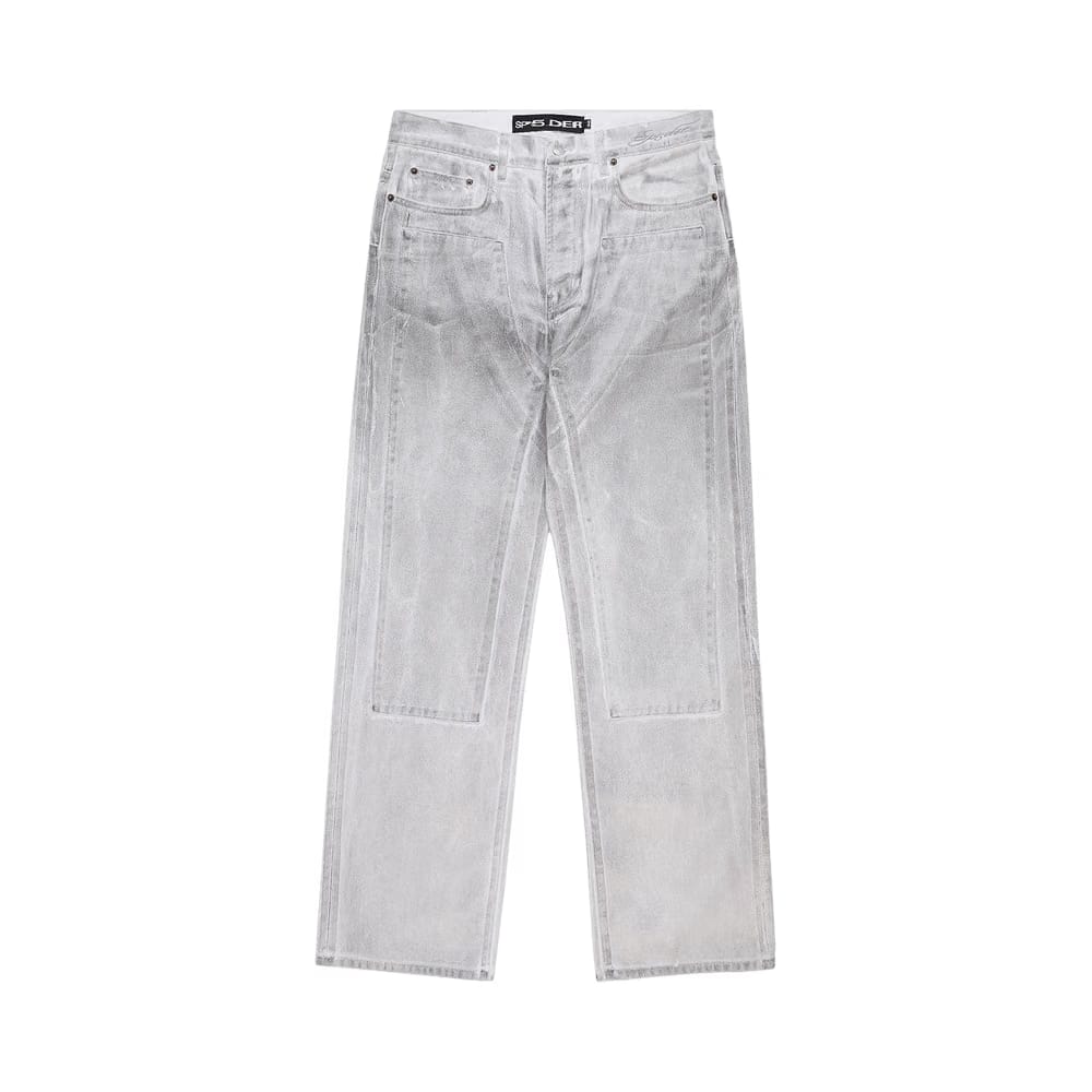 Sp5der Platinum Denim Pant Gunmetal