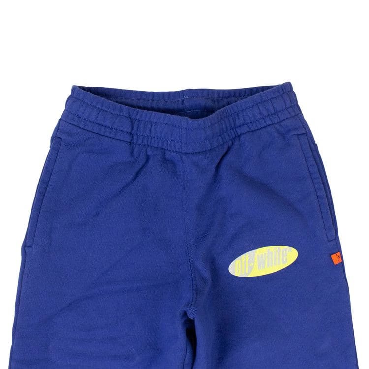 Off-White Logo Sweatpants Blue
