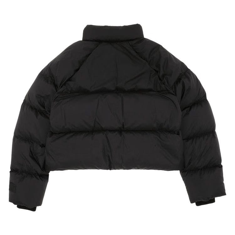 Burberry Alsham Crop Down Puffer Jacket Black