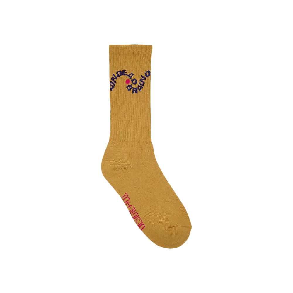 Brain Dead Waves Sock Brown