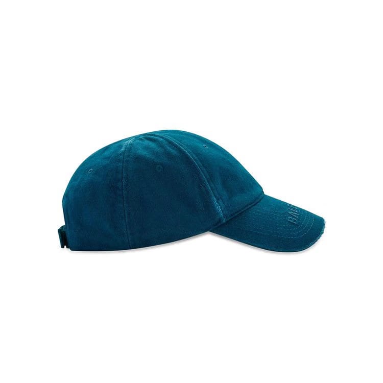 Balenciaga Logo Visor Cap Petrol