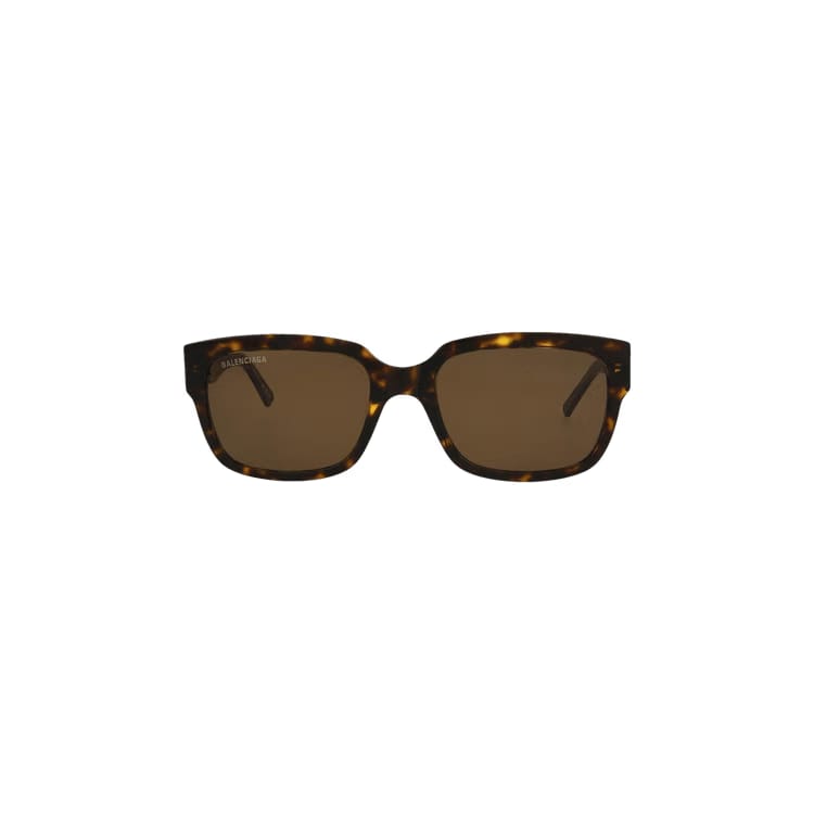 Balenciaga Square Sunglasses Havana/Brown