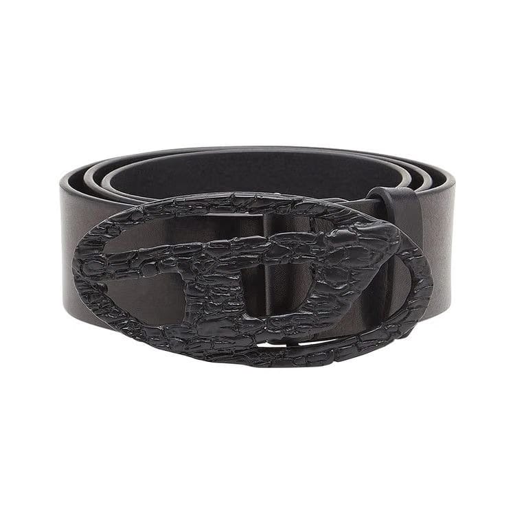 Diesel B-1DR Buckle Belt Black