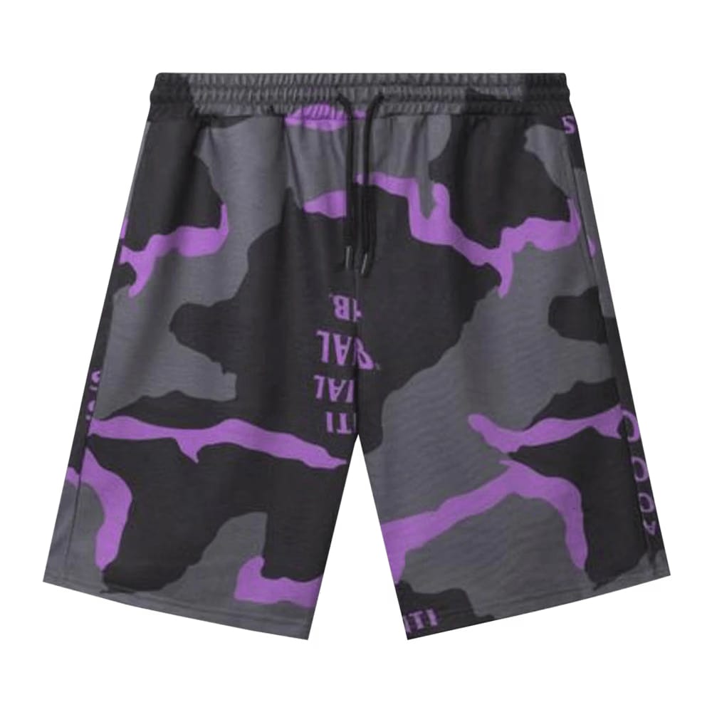 Anti Social Social Club Cotton Candy Shorts Black Camo