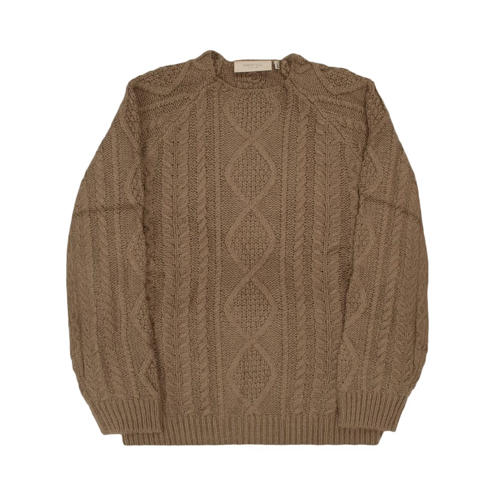 Fear of God Essentials Cable Knit Wood