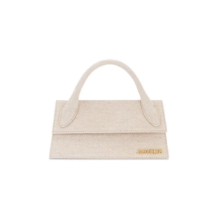 Jacquemus Le Chiquito Long Signature Handbag Beige