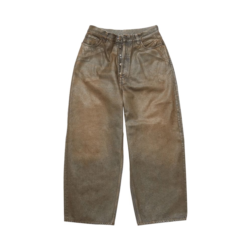 Acne Studios Super Baggy Fit Jeans Mid Blue