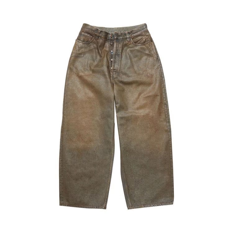 Acne Studios Super Baggy Fit Jeans Mid Blue