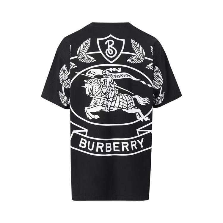 Burberry Shorts-Sleeve T-Shirt Black