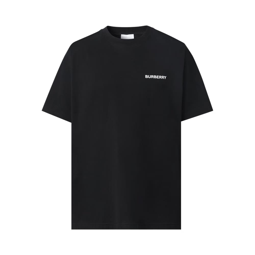 Burberry Shorts-Sleeve T-Shirt Black
