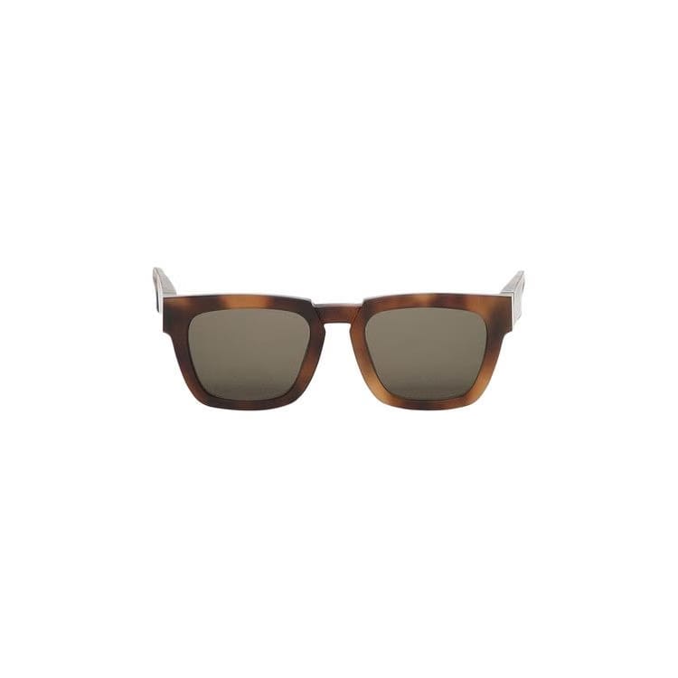 Mykita Square Sunglasses Raw Zanzibar/Raw Solid Green