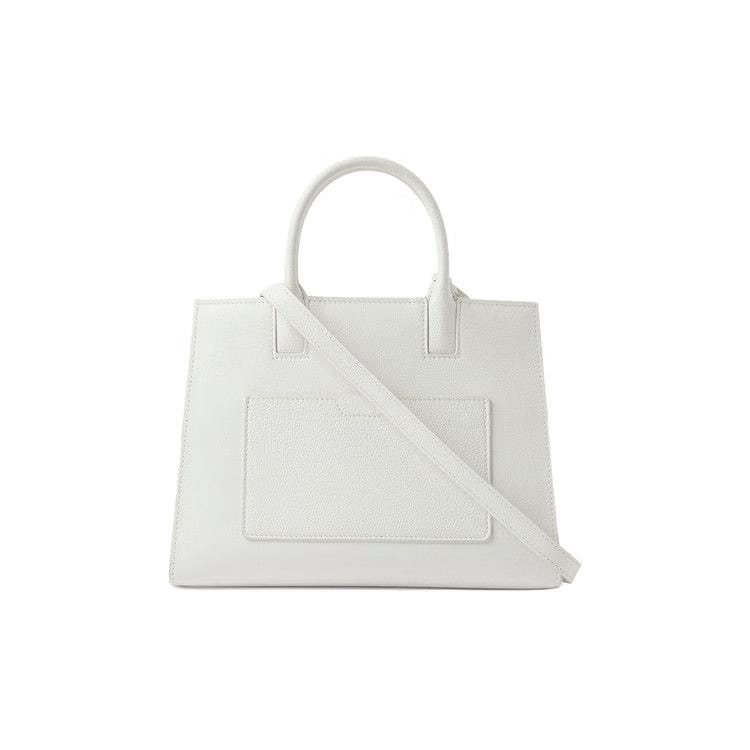 Burberry Mini Frances Tote Bag White