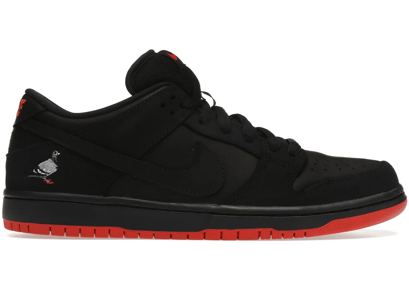 Nike SB Dunk Low Black Pigeon (Engraved)