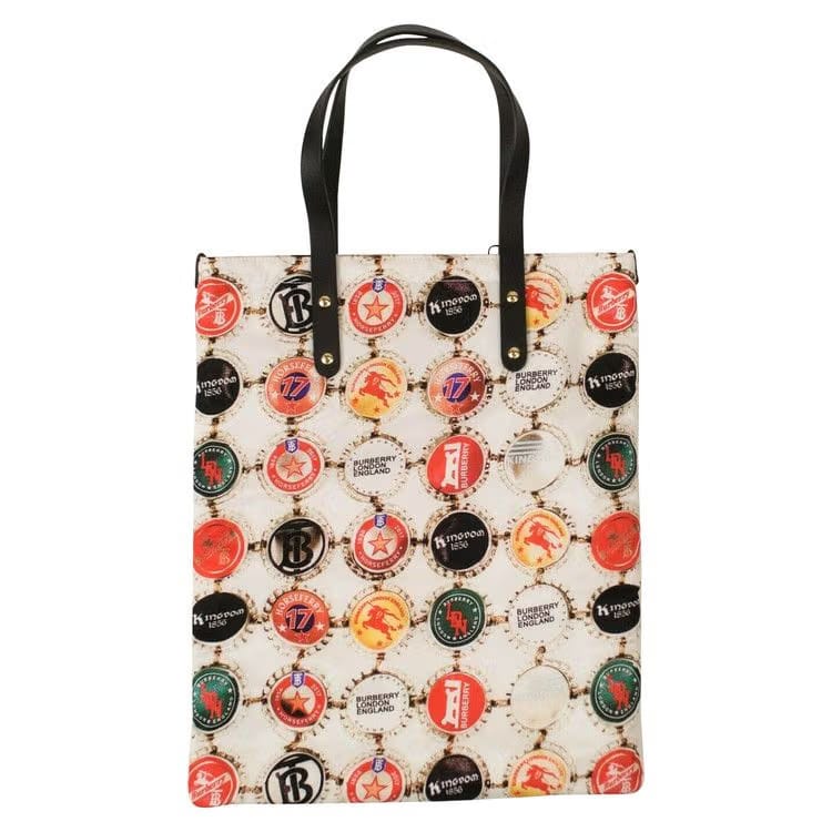 Burberry Print Tote Bag White/Multicolor