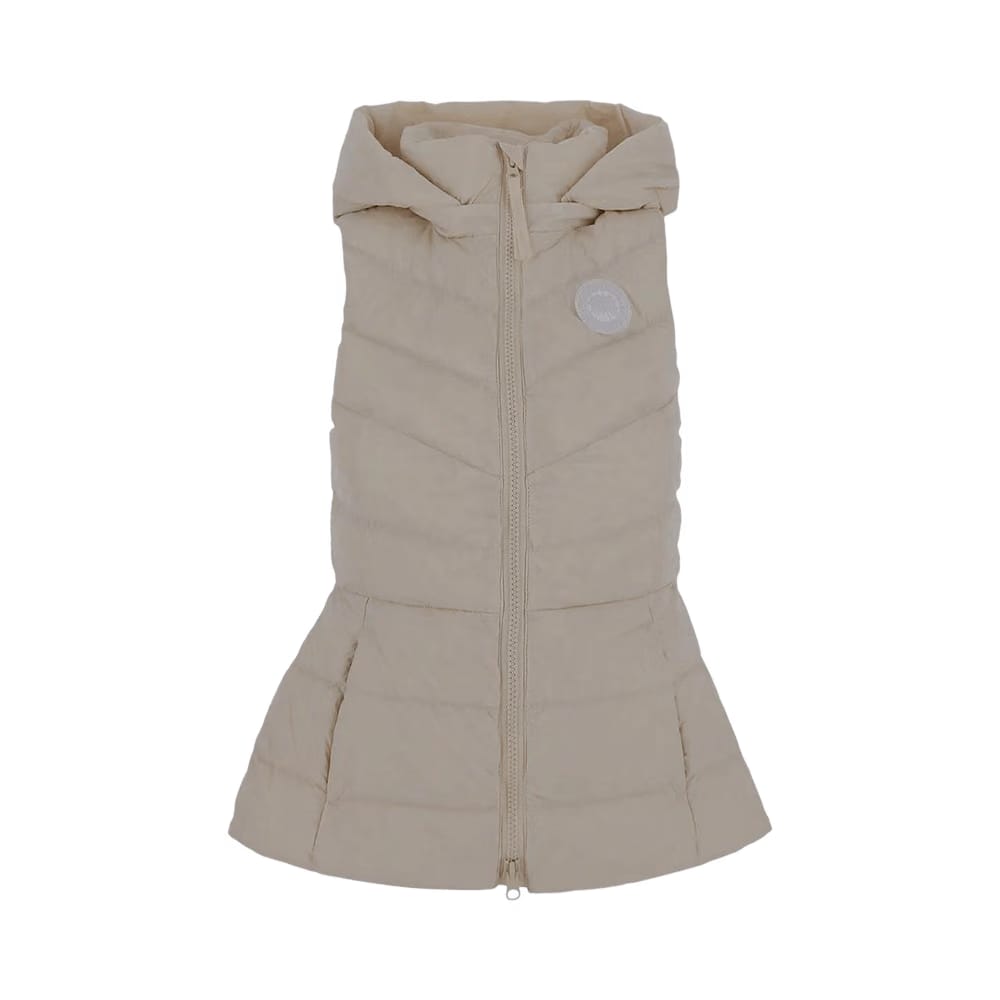 Canada Goose Clair Logo Patch Vest Linen