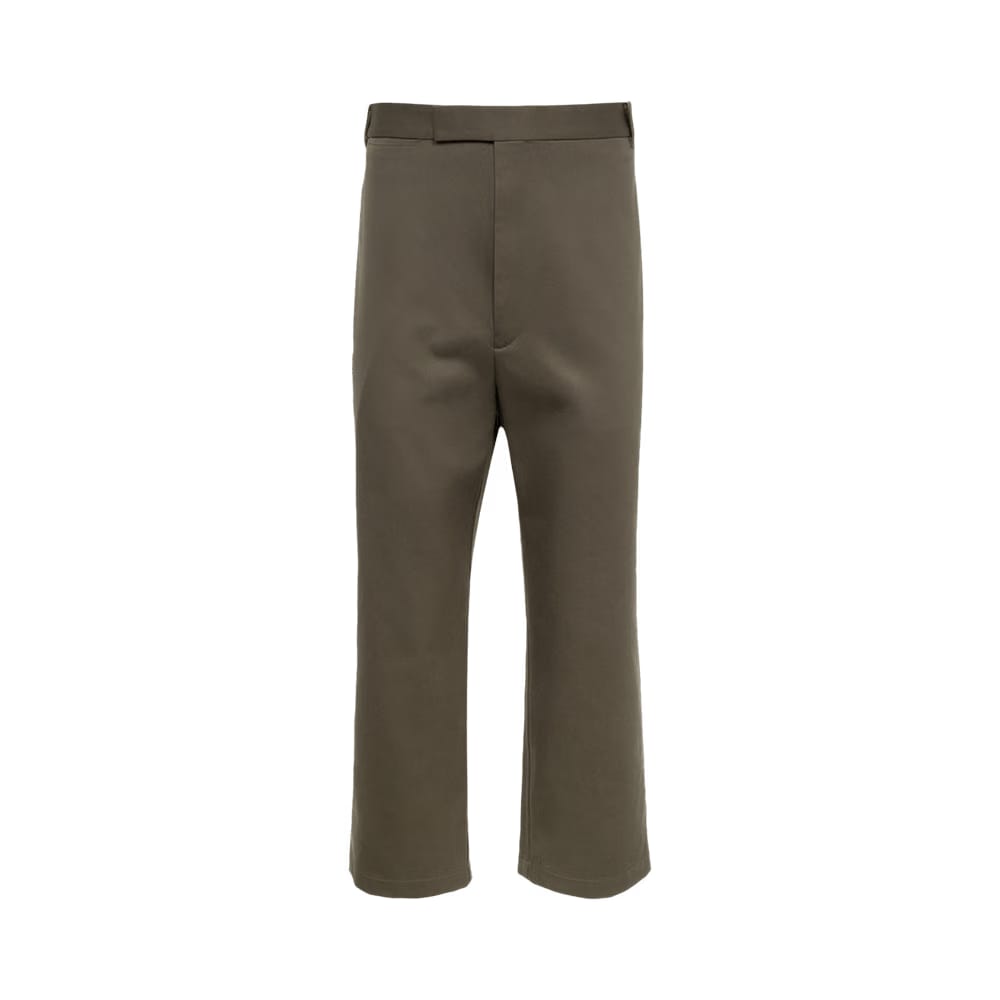Thom Browne Single Welt Pocket Straight Leg Trouser Dark Green