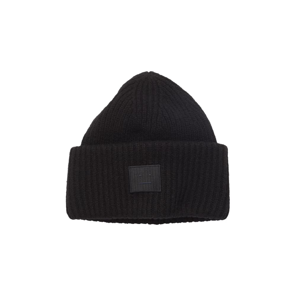 Acne Studios Pansy N Face Beanie Black