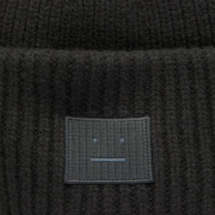 Acne Studios Pansy N Face Beanie Black