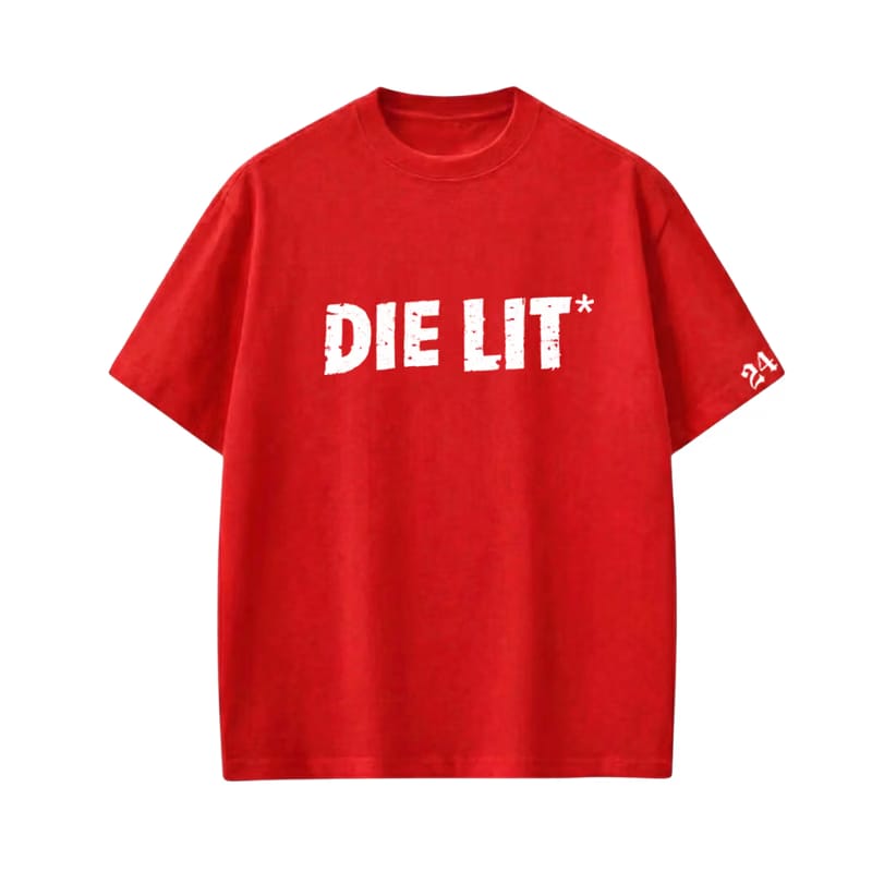 Carti - DIE LIT (Red) T-shirt