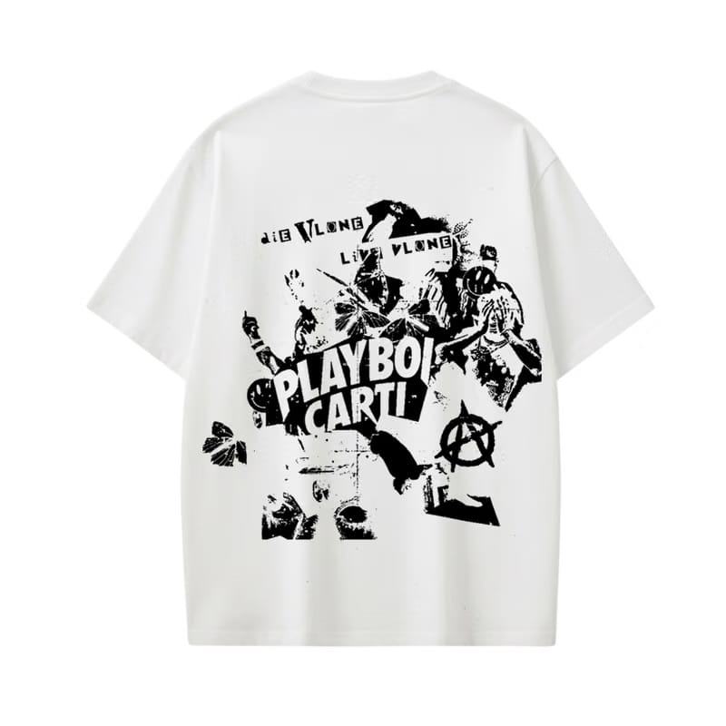 Carti - DIE LIT (White) T-shirt