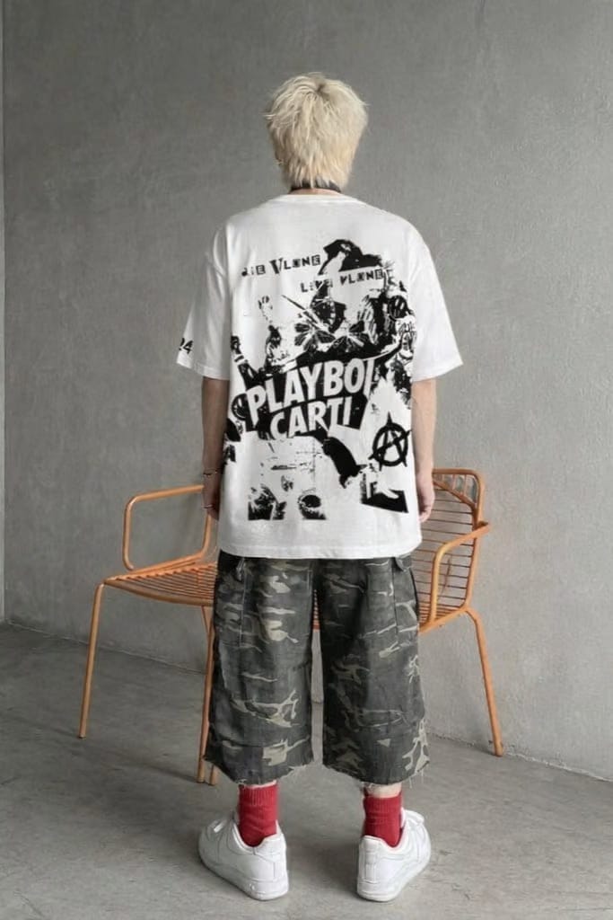 Carti - DIE LIT (White) T-shirt