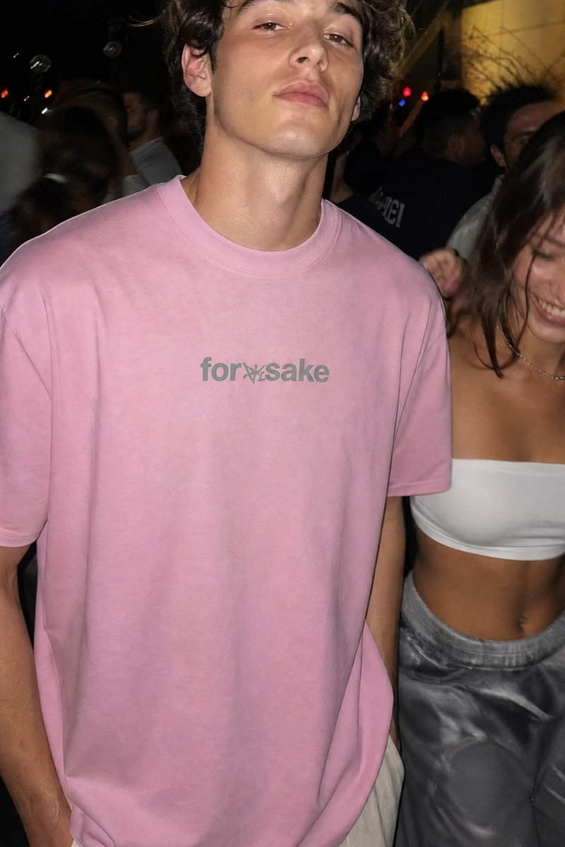 Forfksake Born To Fuck Pink T-Shirt