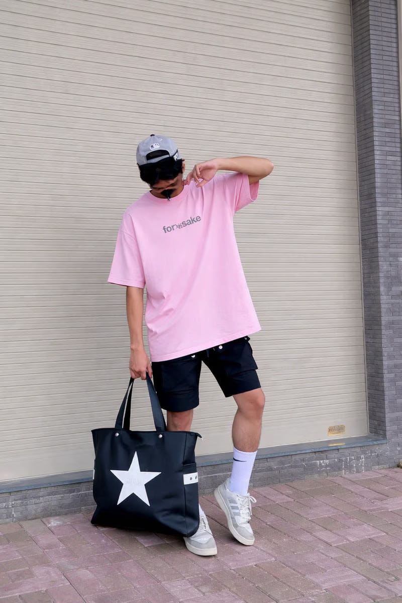 Forfksake Born To Fuck Pink T-Shirt