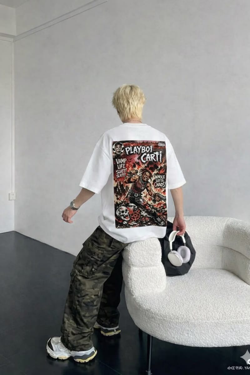 Carti - Vol.1 Comic (White) T-shirt