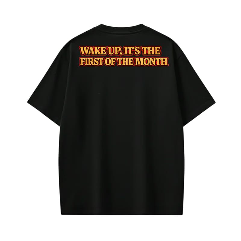 Carti - WAKE UP, FIRST OF THE MONTH (Black) T-shirt