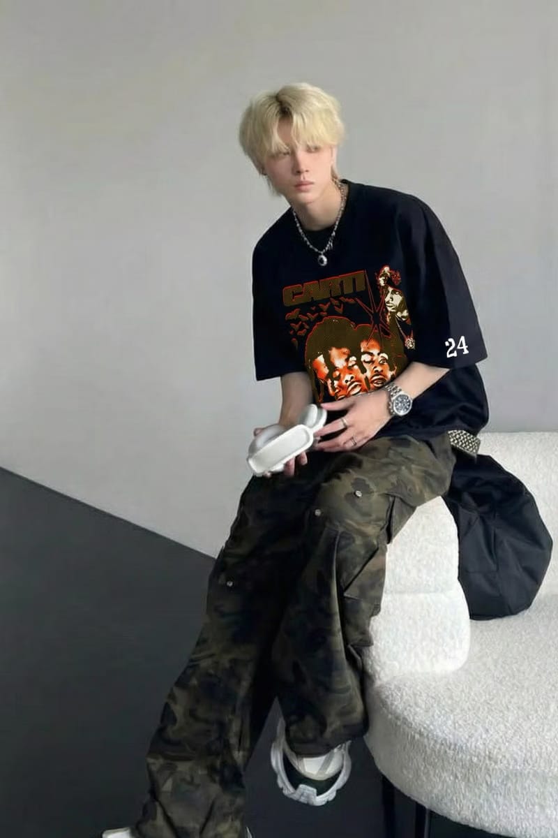 Carti - WAKE UP, FIRST OF THE MONTH (Black) T-shirt