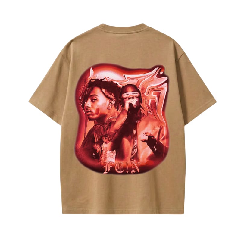 Carti X Travis - Fe!n (Brown) T-shirt