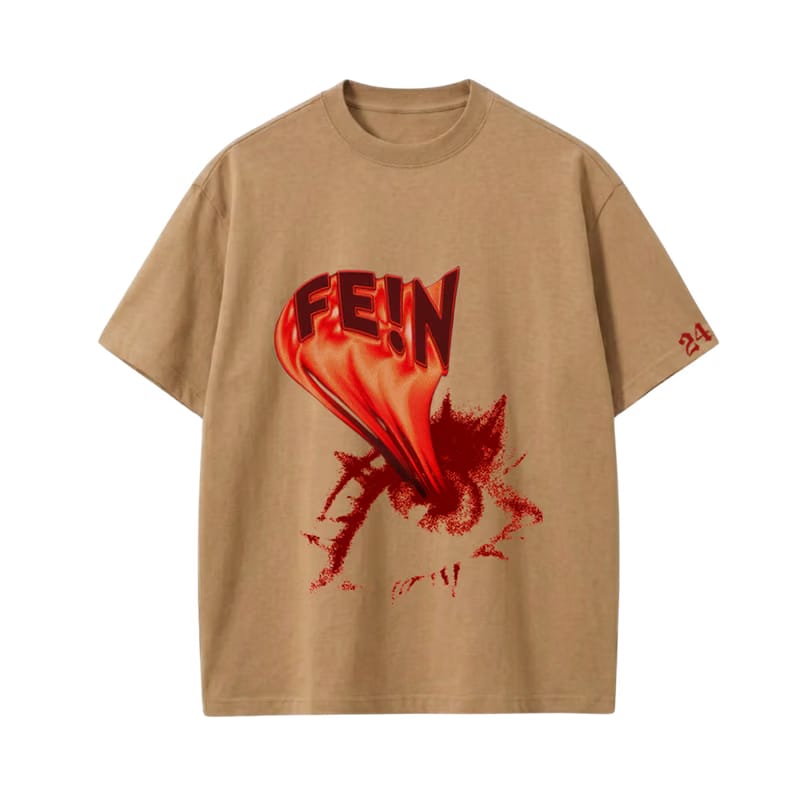 Carti X Travis - Fe!n (Brown) T-shirt