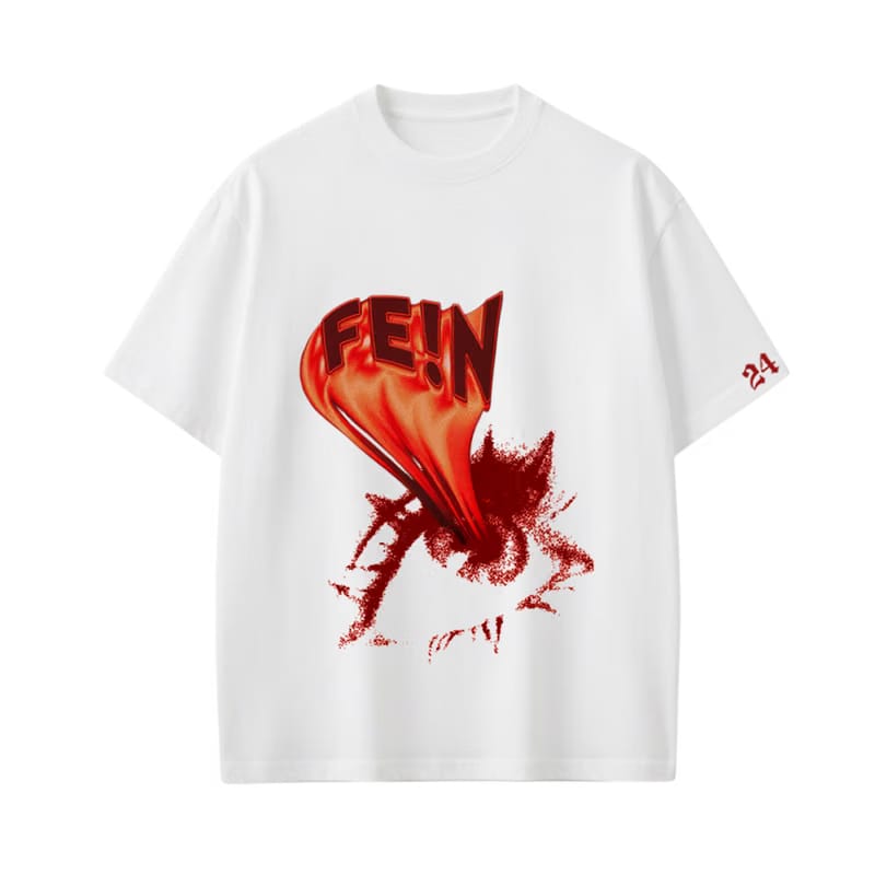 Carti X Travis - Fe!n (White) T-shirt