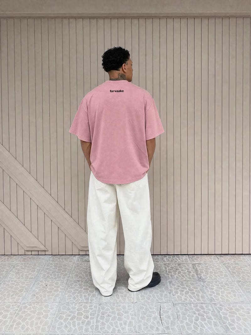 Forfksake Emotionally Unavailable Pink T-Shirt