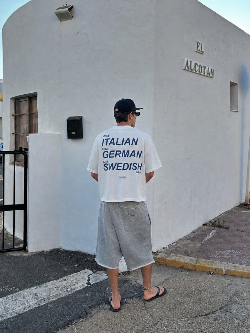 Forfksake European Taste Disorder White T-Shirt