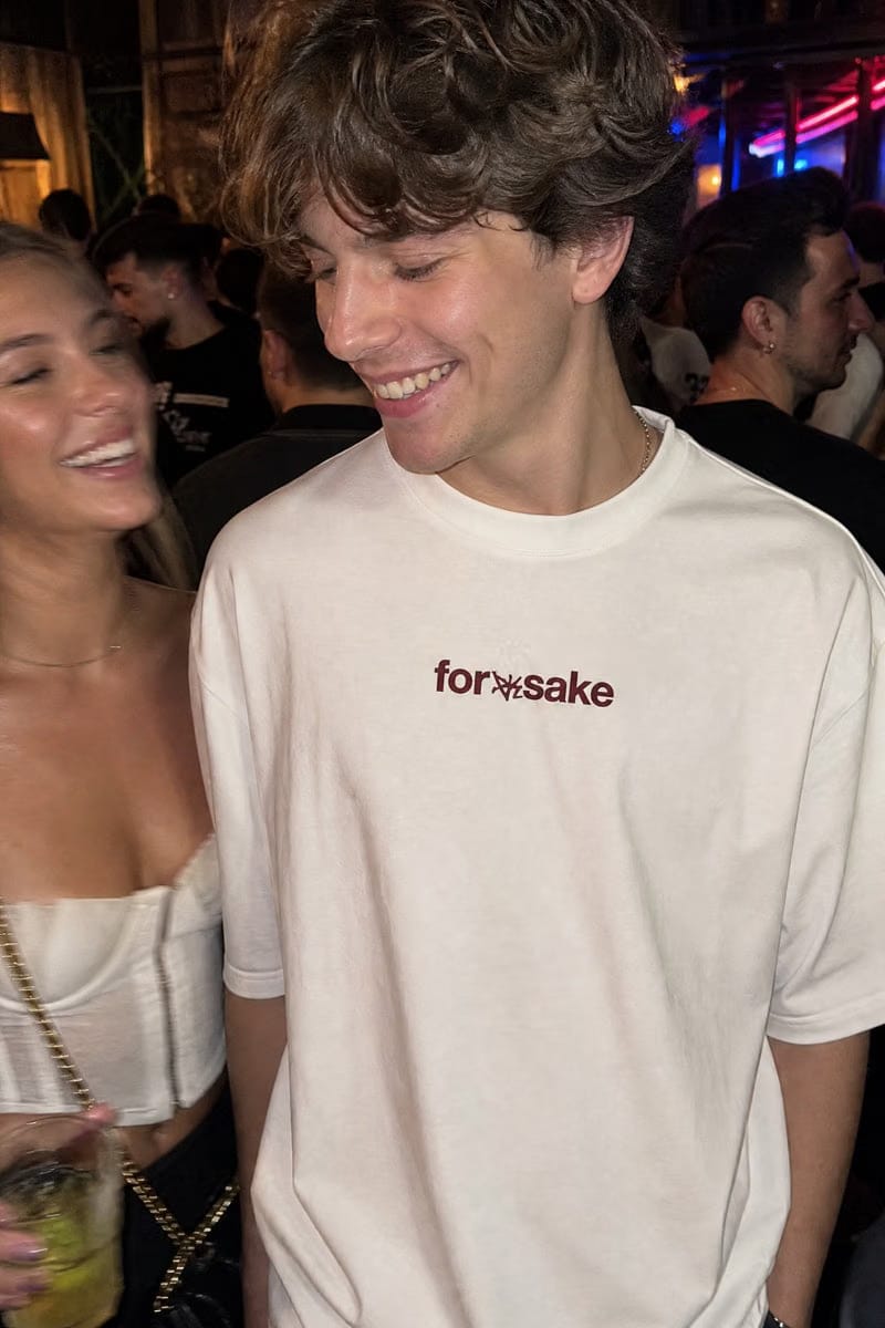 Forfksake Greetings White T-Shirt