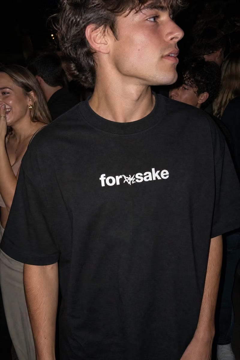 Forfksake Handle With Care Black T-Shirt