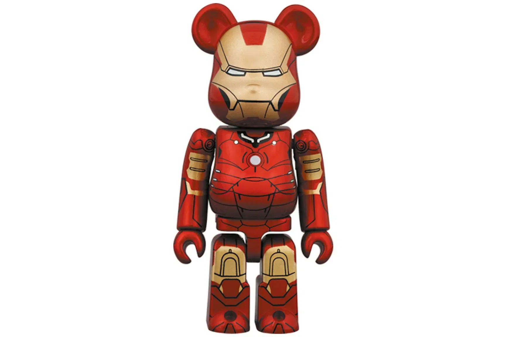 Bearbrick Iron Man Mark III 100% & 400% Set