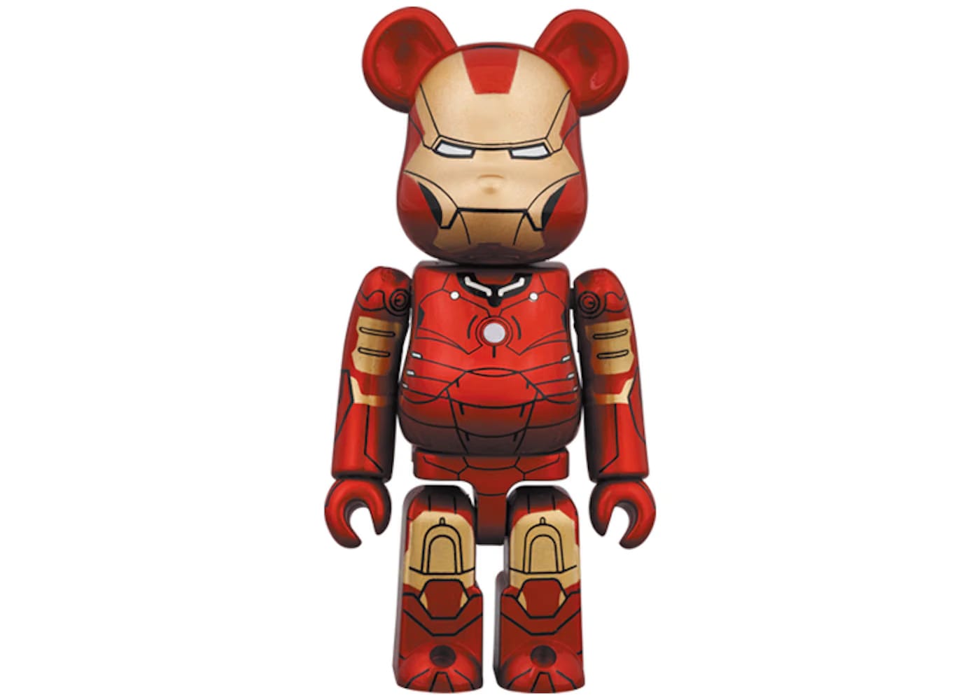 Bearbrick Iron Man Mark III 100% & 400% Set