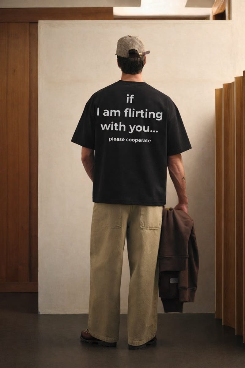 Forfksake If I'm Flirting With You Black T-Shirt