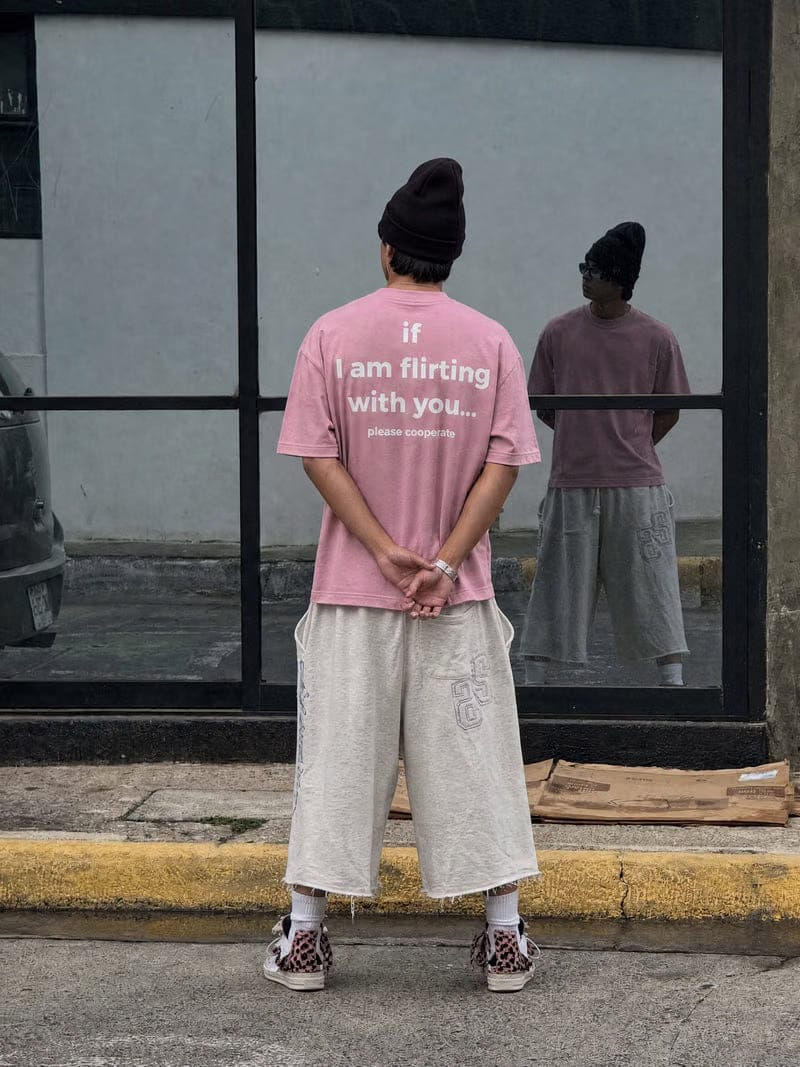 Forfksake If I'm Flirting With You Pink T-Shirt