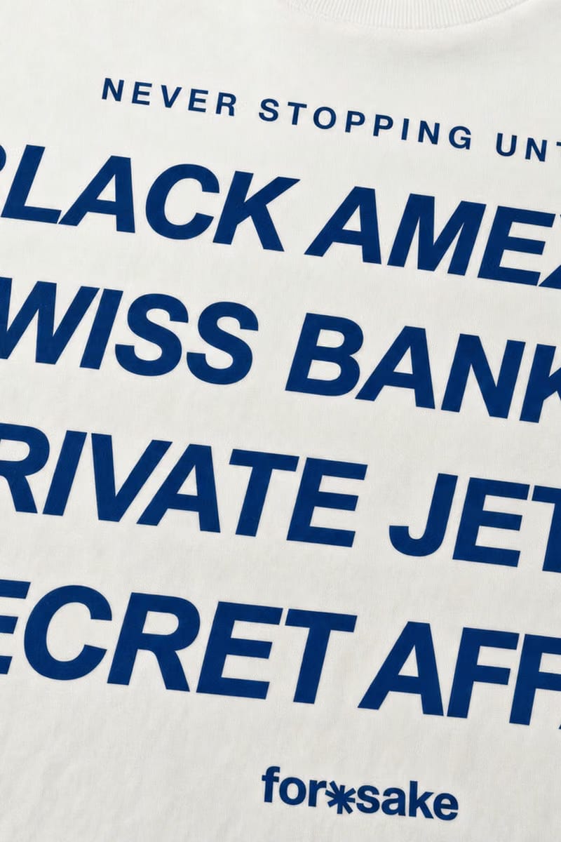 Forfksake Secret Affairs White T-Shirt