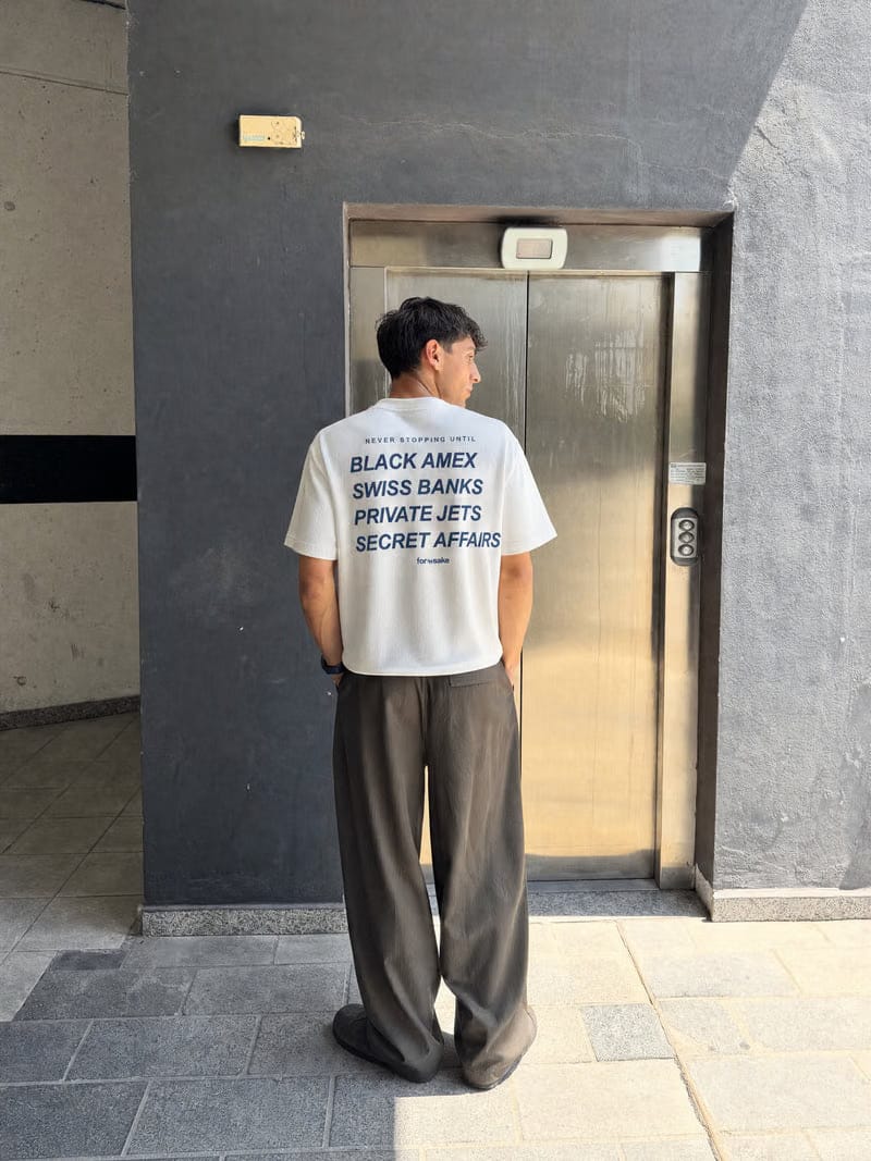 Forfksake Secret Affairs White T-Shirt