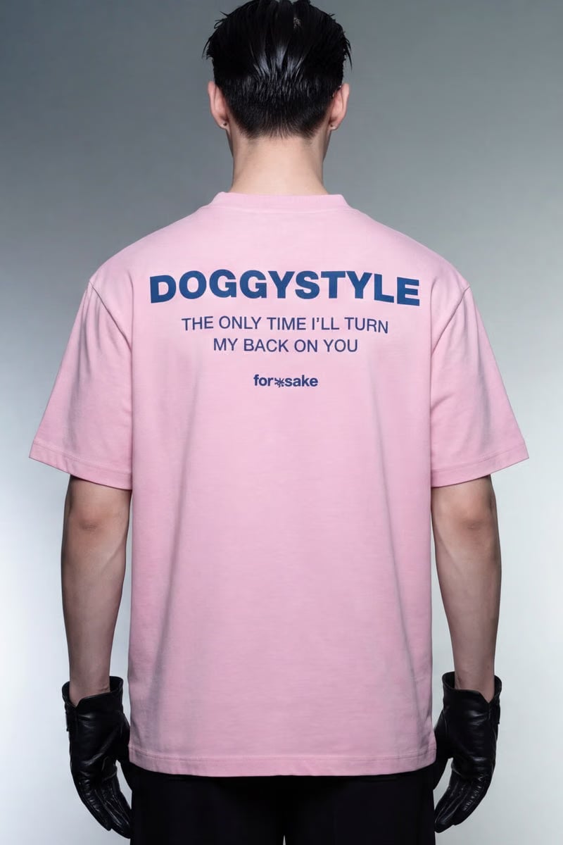 Forfksake Turn My Back Pink T-Shirt